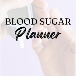 Blood Sugar Planner