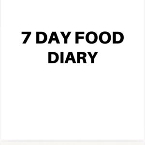 7 Day Food Diary